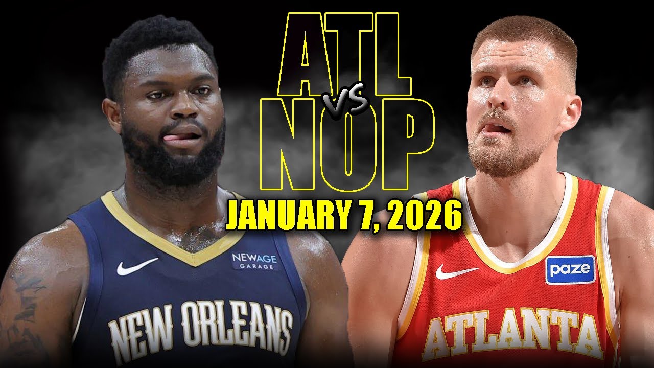Atlanta Hawks vs New Orleans Pelicans Full Game Highlights – January 7, 2026 | NBA Season