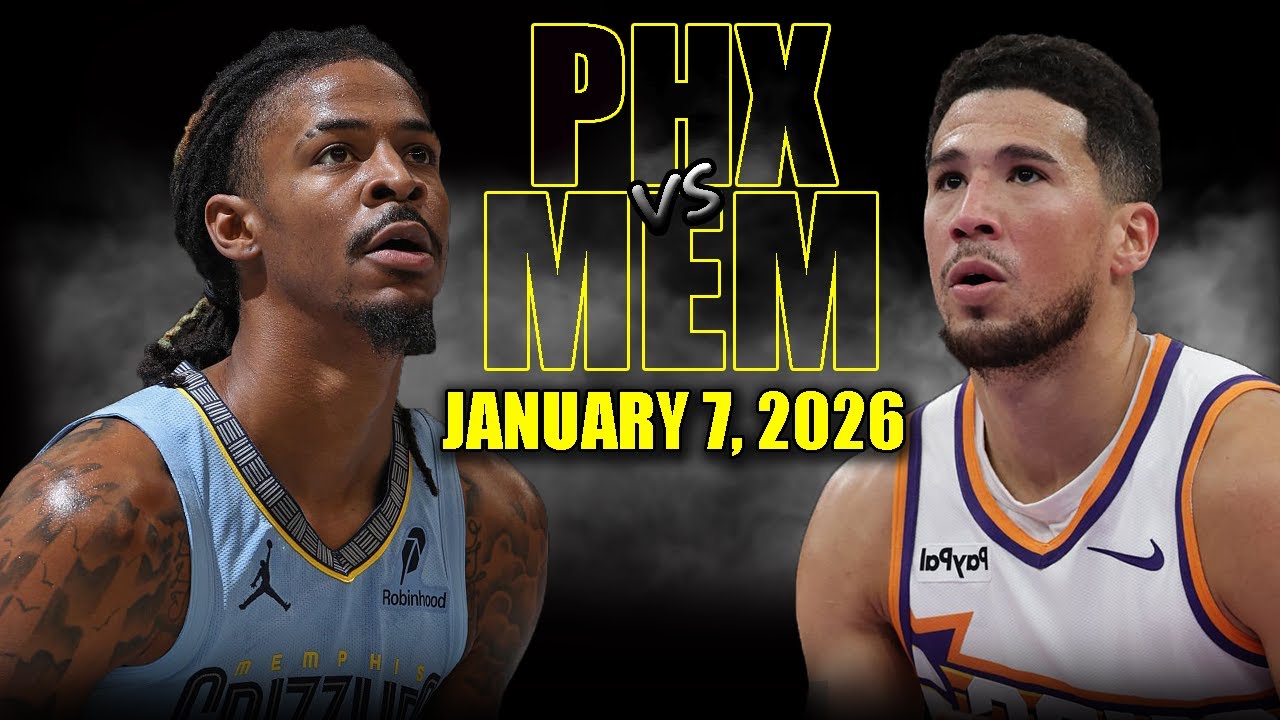 Phoenix Suns vs Memphis Grizzlies Full Game Highlights – January 7, 2026 | NBA Season