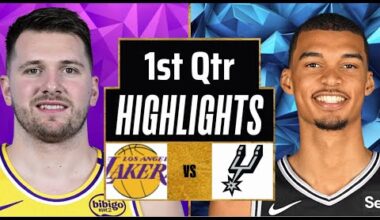 Los Angeles Lakers vs San Antonio Spurs Full Game Highlights 1st Qtr | Jan 7 | 2026 NBA Highlights