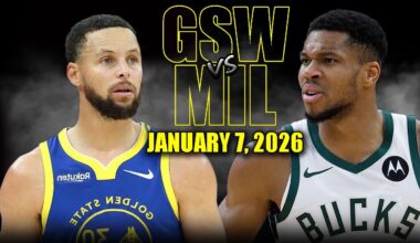 Golden State Warriors vs Milwaukee Bucks Full Game Highlights – January 7, 2026 | NBA Season