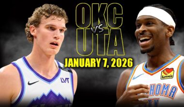 Oklahoma City Thunder vs Utah Jazz Full Game Highlights – January 7, 2026 | NBA Season