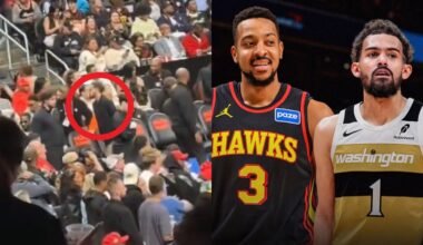 Trae Young traded to Wizards while on Hawks bench and goes to locker room mid-game