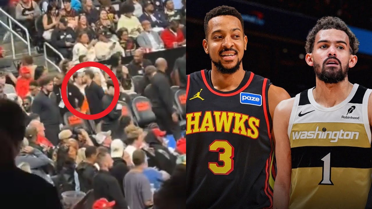 Trae Young traded to Wizards while on Hawks bench and goes to locker room mid-game