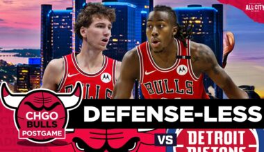 BULLS POSTGAME: UGLY Fourth Quarter Sinks Bulls vs Pistons | CHGO Bulls Podcast