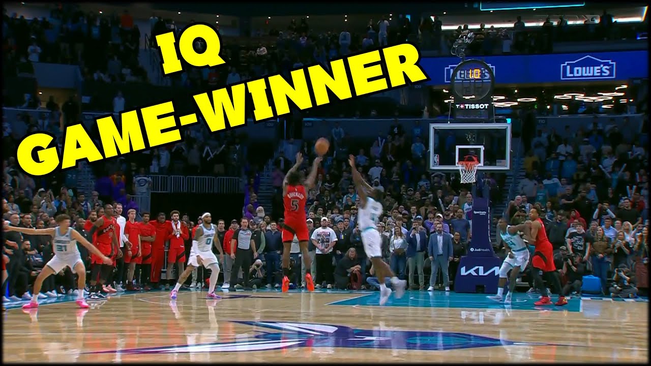 Immanuel Quickley Game Winner vs the Hornets 🫨🫨