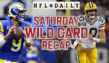 NFL Wild Card Recap | Rams at Panthers & Packers at Bears | NFL Daily