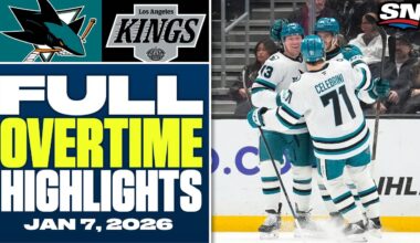 San Jose Sharks at Los Angeles Kings | FULL Overtime Highlights - January 7, 2026