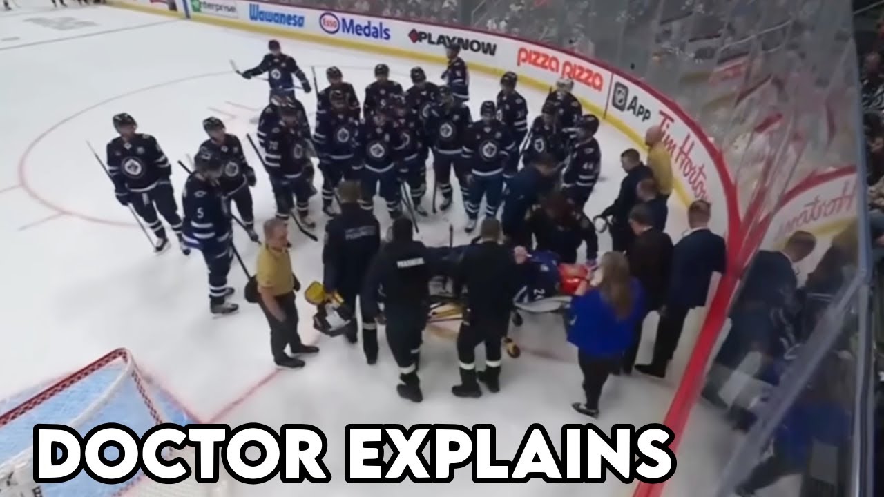 Hadyn Fleury Stretchered Off Ice and Taken to the Hospital - Doctor Explains