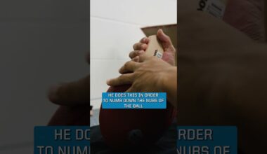 Did you know, special footballs are prepped specifically for kicking? 🏈 | shorts #DetroitLions #NFL