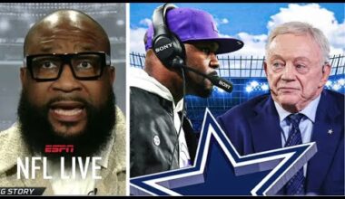 NFL LIVE | Brian Flores to Dallas! - Marcus Spears on Cowboys FIRE DC Matt Eberflus after one season
