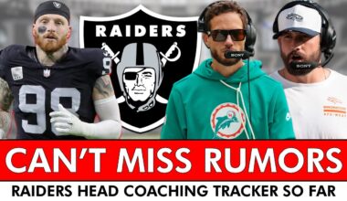 CAN’T MISS Raiders Rumors + Raiders Head Coaching Tracker
