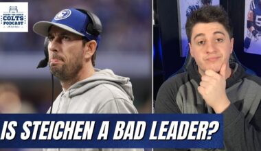 Indianapolis Colts HC Shane Steichen Not a "Leader of Men"?