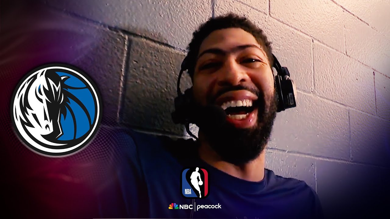 Anthony Davis praises Cooper Flagg, Brandon Williams after Mavs' win over Kings | NBA on NBC