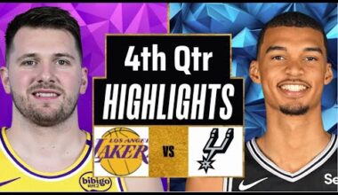 Los Angeles Lakers vs San Antonio Spurs Full Game Highlights 4th Qtr | Jan 7 | 2026 NBA Highlights