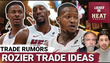TRADE RUMORS: Will Miami Heat MOVE Terry Rozier? | CRAZY Bam Adebayo to Knicks Trade Idea