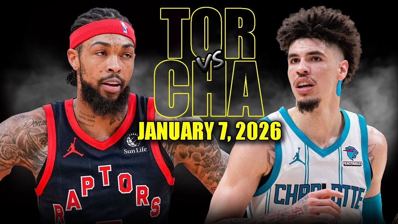 Toronto Raptors vs Charlotte Hornets Full Game Highlights – January 7, 2026 | NBA Season
