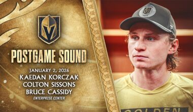 🎥 POSTGAME SOUND: Korczak, Sissons & Cassidy