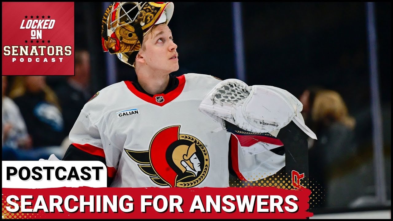 POST CAST: KEY MISTAKES, BAD START COST OTTAWA SENATORS IN ROAD LOSS VS UTAH MAMMOTH