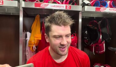 Red Wings' James van Riemsdyk: This player made me go to the net
