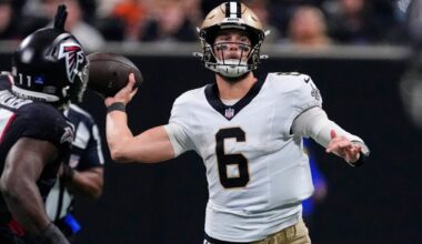 Tyler Shough's best plays from 2-TD game vs. Falcons | Week 18