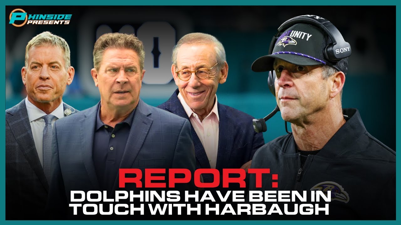 Report: Miami Dolphins Have Been In Touch With John Harbaugh!