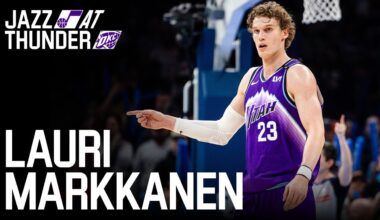 The FINNISHER drops 29 in OKC 🇫🇮 | UTAH JAZZ