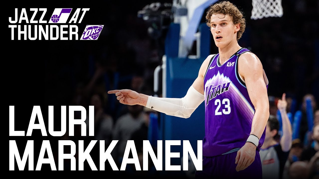 The FINNISHER drops 29 in OKC 🇫🇮 | UTAH JAZZ