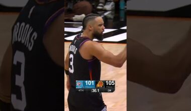 INSANE ENDING Thunder at Suns 😱