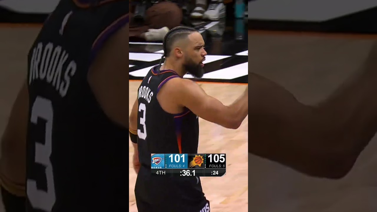 INSANE ENDING Thunder at Suns 😱