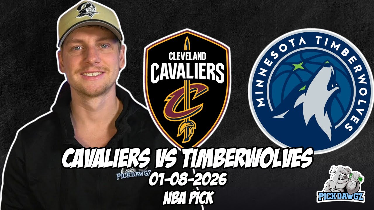 Cleveland Cavaliers vs Minnesota Timberwolves 1/8/26 NBA Free Picks & Prediction | NBA Betting Tips