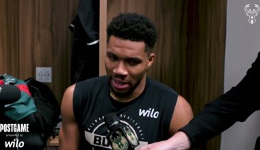 Giannis Antetokounmpo Postgame Media Availability | 01.07.26