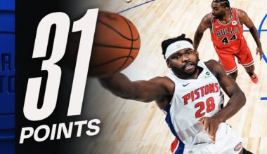 Isaiah Stewart Posts CAREER-HIGH 31 PTS | January 7, 2026