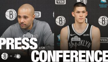 Jordi Fernàndez and Egor Dëmin Postgame Press Conferences vs Orlando
