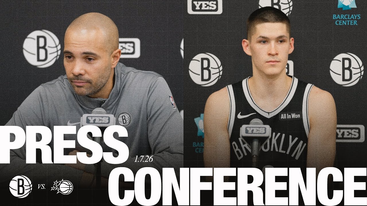 Jordi Fernàndez and Egor Dëmin Postgame Press Conferences vs Orlando