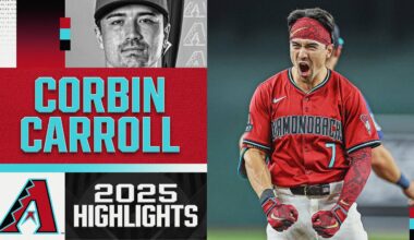 30/30 for the first time with 17 TRIPLES! 😱 Corbin Carroll had an UNBELIEVABLE 2025 with the D-backs