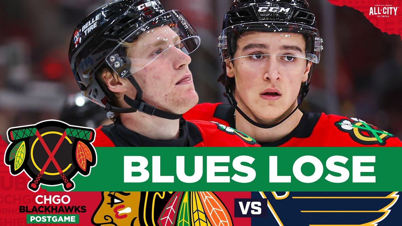 BLACKHAWKS POSTGAME: Chicago STEAMROLLS St. Louis to Extend Four-Game Win Streak | CHGO Blackhawks