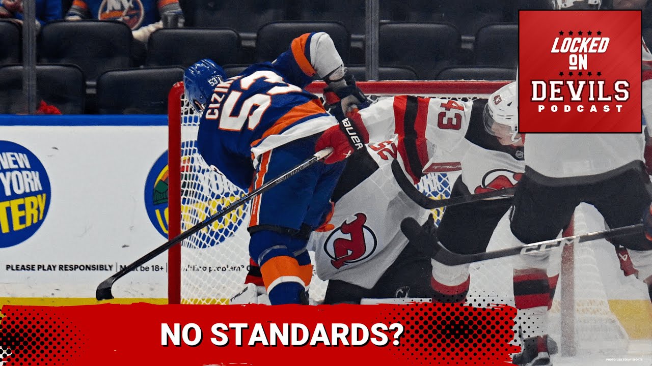 The New Jersey Devils have NO STANDARDS
