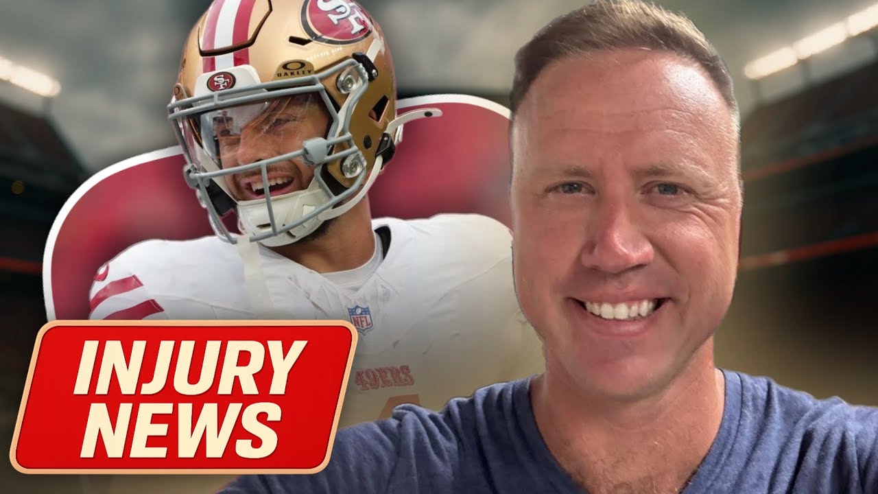 49ers REACTION: Trent Williams good news — but Ricky Pearsall?! | Brock Purdy, Mac Jones 🏆