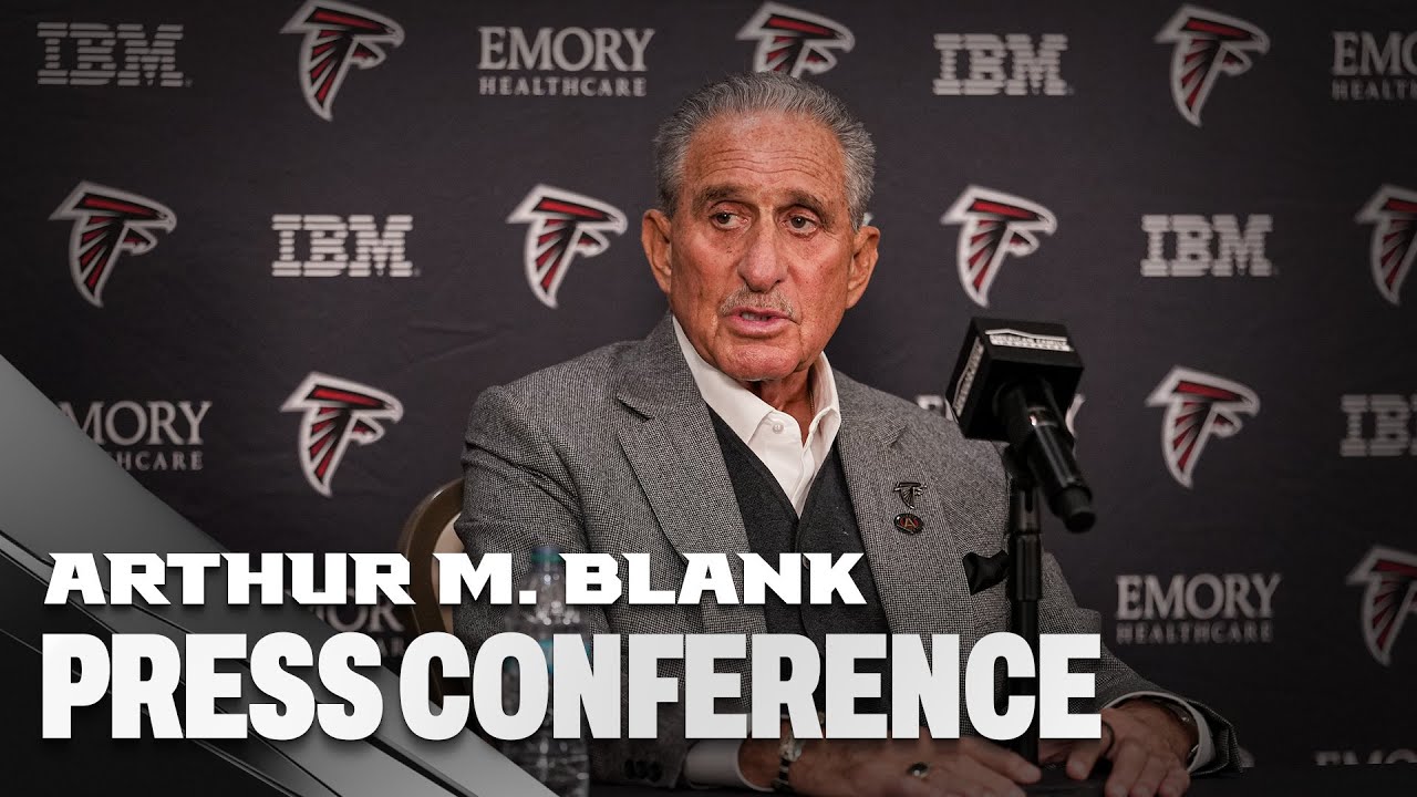 Owner & Chairman Arthur M. Blank end of season press conference | Atlanta Falcons