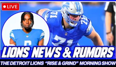 NFL LATEST REPORT DETROIT LIONS NEWS & RUMORS: THE RISE & GRIND MORNING SHOW