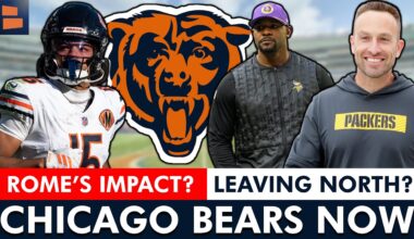 Chicago Bears Rumors: Rome Odunze’s Impact vs Packers? Brian Flores & Jeff Hafley Leaving NFC North?