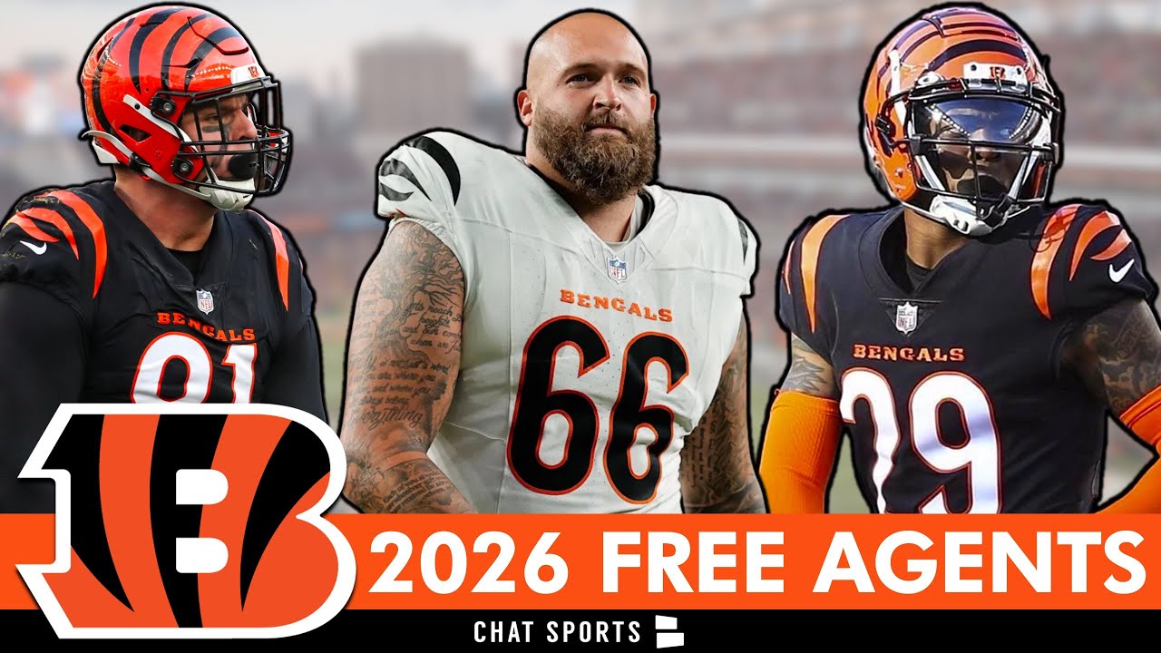 Bengals 2026 Free Agents: All 16 Cincinnati Bengals About To Hit NFL Free Agency Ft Trey Hendrickson