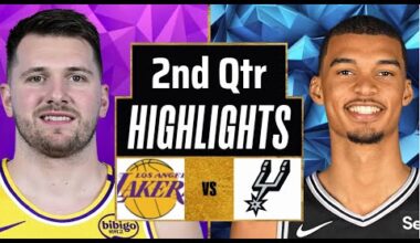 Los Angeles Lakers vs San Antonio Spurs Full Game Highlights 2nd Qtr | Jan 7 | 2026 NBA Highlights