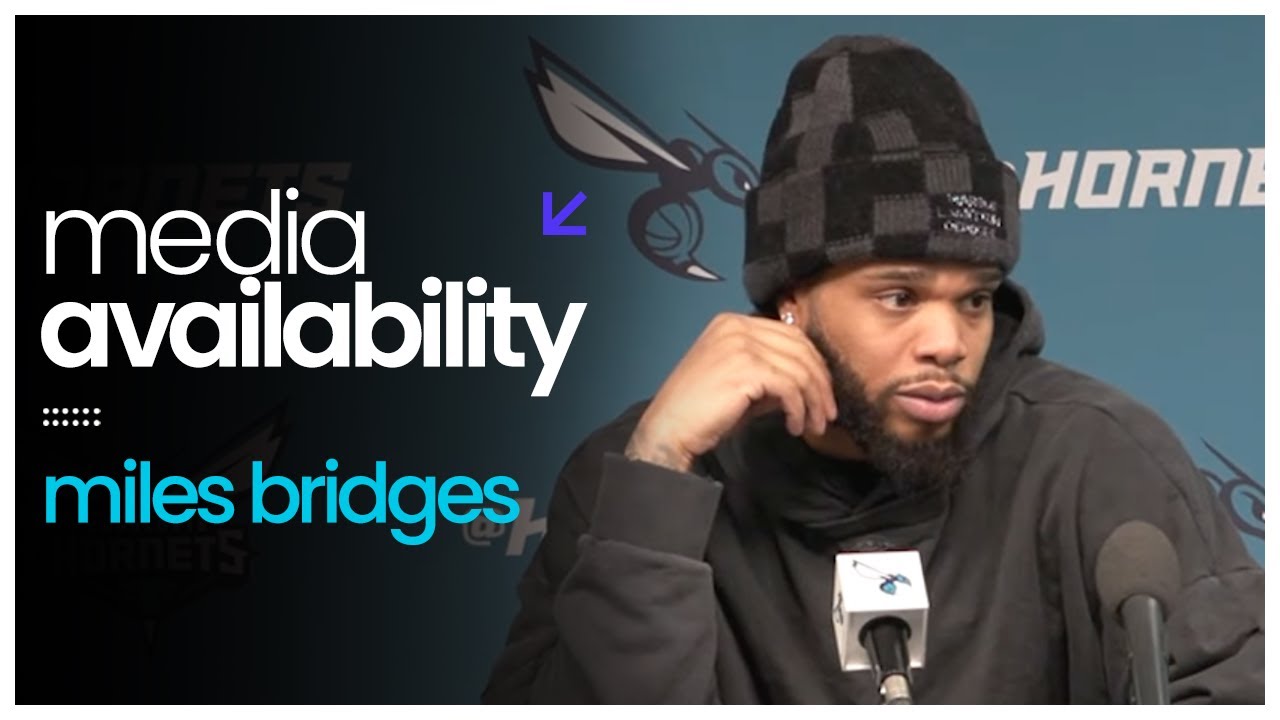 Hornets vs Raptors: Miles Bridges Postgame Media Availability | 1/7/2026