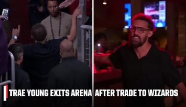 Trae Young says final goodbyes as he exits arena for the last time as an Atlanta Hawk | NBA on ESPN