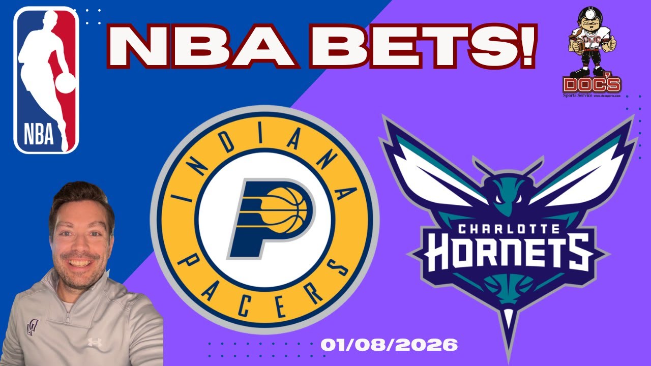 Indiana Pacers vs Charlotte Hornets NBA Picks and Predictions, 01/08/26 | Nolan's NBA Best Bets