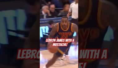 LEBRON JAMES SHOWING HIS DRIBBLING SKILLS!