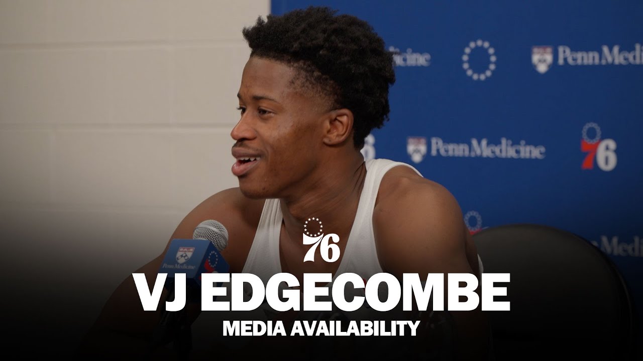 Philadelphia 76ers Postgame Media Availability 🎙️ | VJ Edgecombe | 01.07.26