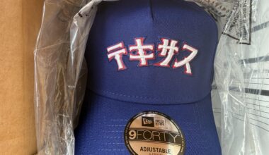 Got the Hyperfly Katakana x Texas Rangers New Era hat