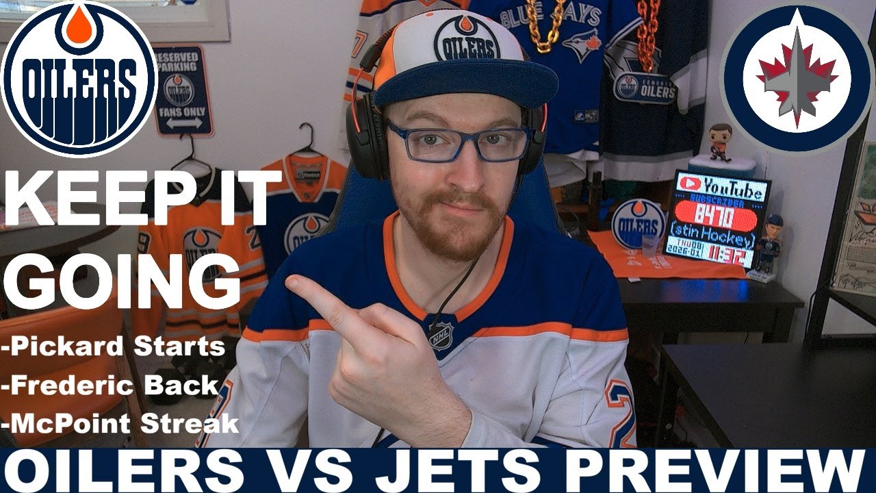 Pre-Game Report: Edmonton Oilers vs Winnipeg Jets